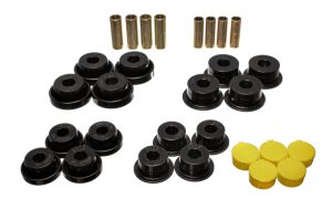 Dodge Ram 3500 Control Arm Bushing Set - Front - Energy Suspension - Performance Polyurethane - Black - `99-`02
